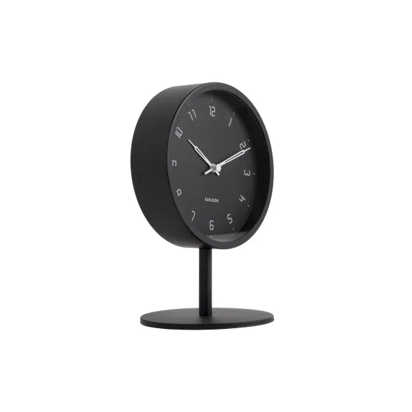 Karlsson 5951BK dizajnové stolné hodiny 23 cm