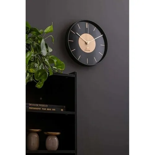 Karlsson 5918BK dizajnové nástenné hodiny 35 cm