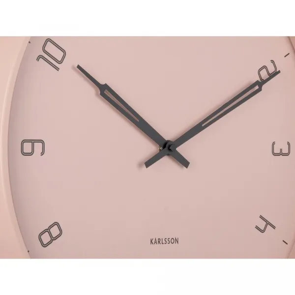 Karlsson 5950PI dizajnové nástenné hodiny 40 cm