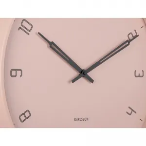 Karlsson 5950PI dizajnové nástenné hodiny 40 cm