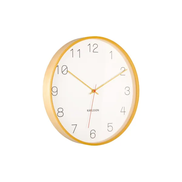 Karlsson 5926YE dizajnové nástenné hodiny 40 cm