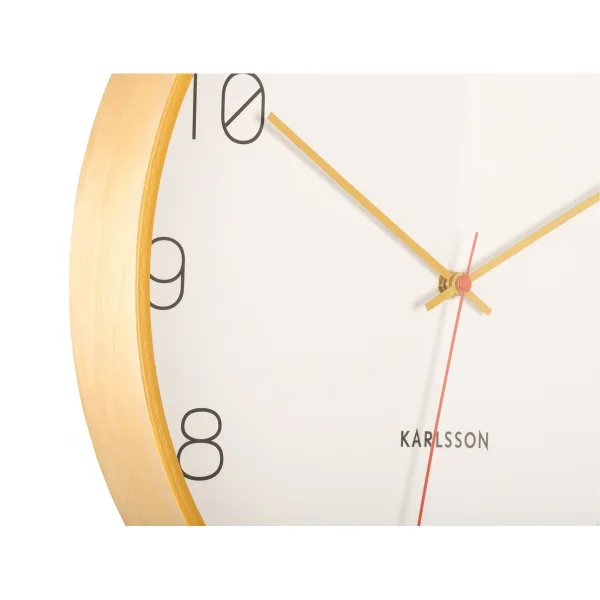 Karlsson 5926YE dizajnové nástenné hodiny 40 cm