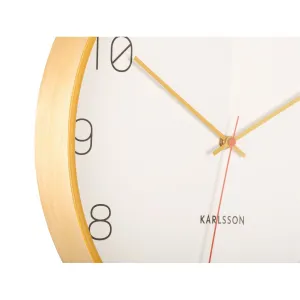 Karlsson 5926YE dizajnové nástenné hodiny 40 cm