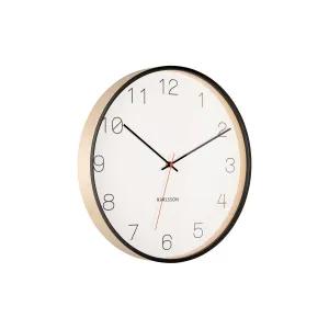 Karlsson 5926BK dizajnové nástenné hodiny 40 cm