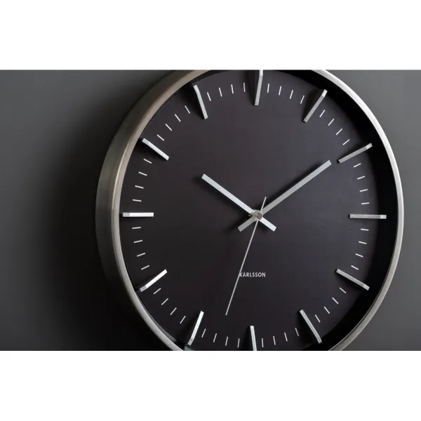 Karlsson 5911SI dizajnové nástenné hodiny 35 cm
