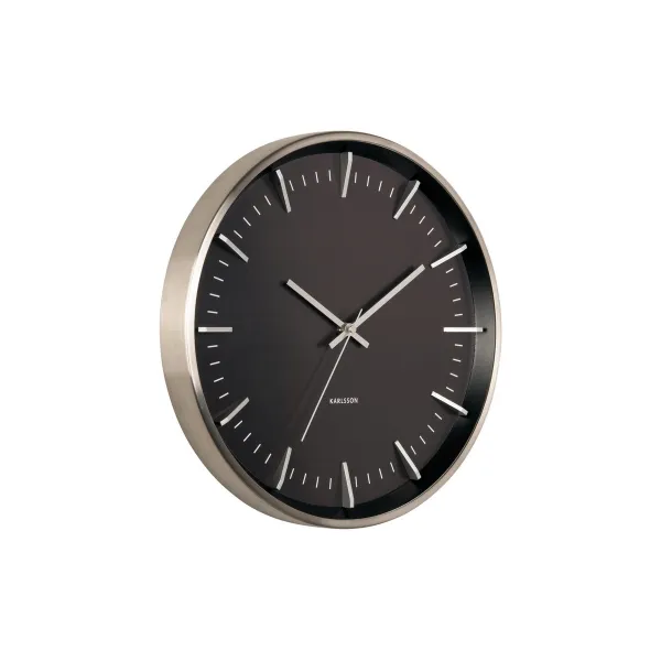 Karlsson 5911SI dizajnové nástenné hodiny 35 cm