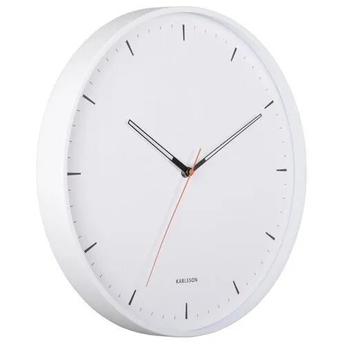 Karlsson 5940WH dizajnové nástenné hodiny 40 cm