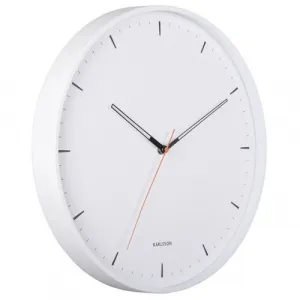 Karlsson 5940WH dizajnové nástenné hodiny 40 cm