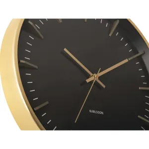 Karlsson 5911GD dizajnové nástenné hodiny 35 cm