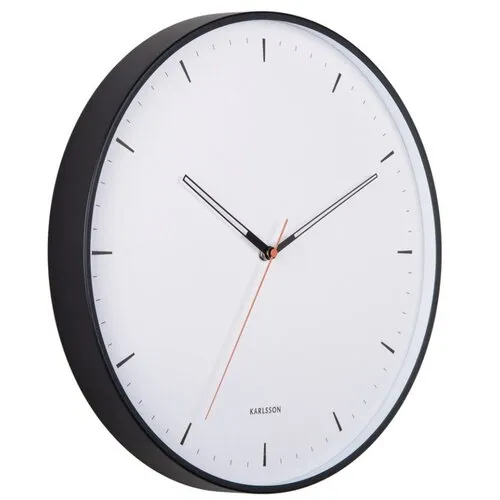 Karlsson 5940BK dizajnové nástenné hodiny 40 cm