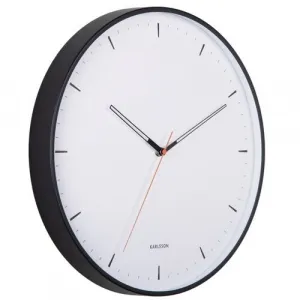 Karlsson 5940BK dizajnové nástenné hodiny 40 cm