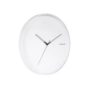 Karlsson 5807WH Dizajnové nástenné hodiny pr. 40 cm