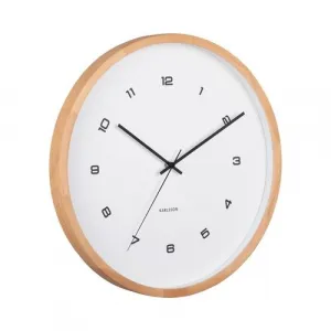 Karlsson 5938WH dizajnové nástenné hodiny 41 cm