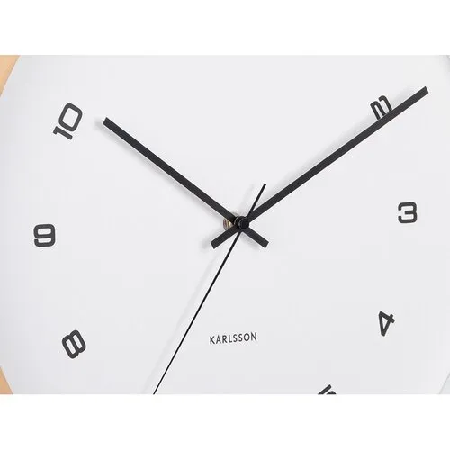 Karlsson 5938WH dizajnové nástenné hodiny 41 cm