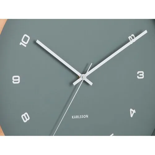 Karlsson 5938GR dizajnové nástenné hodiny 41 cm