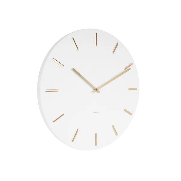 Karlsson 5716WH 45cm nástenné hodiny 