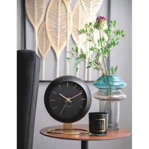 Designové stolní hodiny 5832BK Karlsson 25cm 