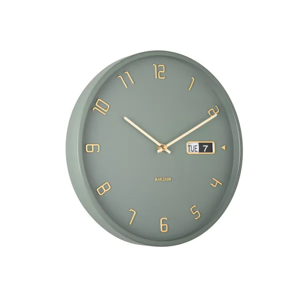 Karlsson 5953GR dizajnové nástenné hodiny 30 cm