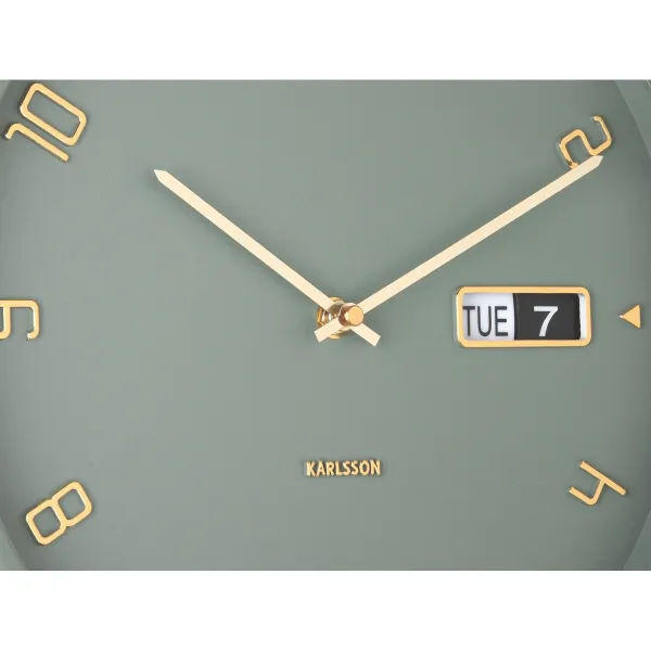 Karlsson 5953GR dizajnové nástenné hodiny 30 cm