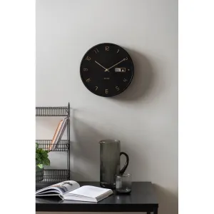 Karlsson 5953BK dizajnové nástenné hodiny 30 cm