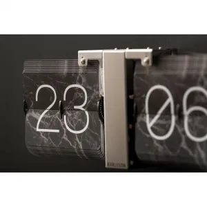Karlsson KA5956BK dizajnové preklápacie hodiny 36 cm