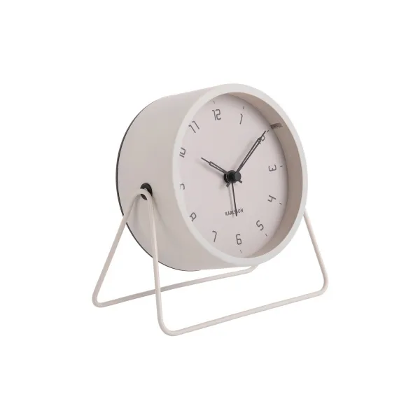 Karlsson 5952WG dizajnový budík 13 cm