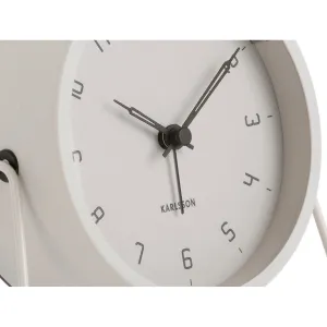 Karlsson 5952WG dizajnový budík 13 cm