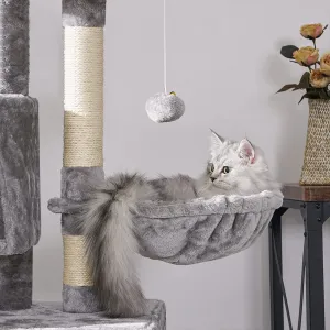 Tutumi Kočičí škrabadlo SOFFIA II 120 cm šedé