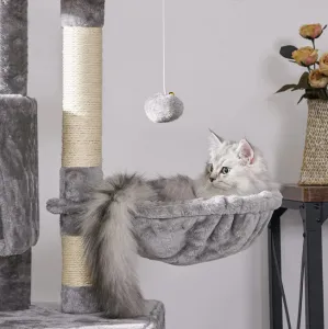 Tutumi Kočičí škrabadlo SOFFIA II 120 cm šedé