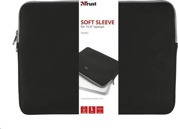 TRUST Púzdro na notebook 15.6" Primo Soft BK
