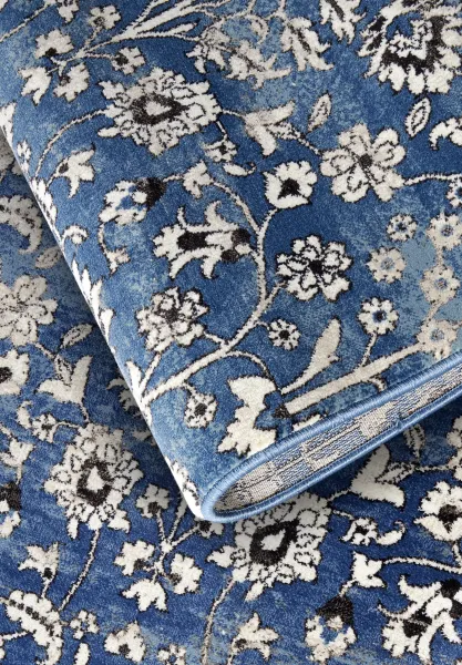 Villeroy & Boch - Hanse Home koberce Behúň Villeroy & Boch 106119 Blue, Cream - 80x240 cm