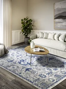 Villeroy & Boch - Hanse Home koberce Kusový koberec Villeroy & Boch 106121 Cream, Blue - 200x280 cm