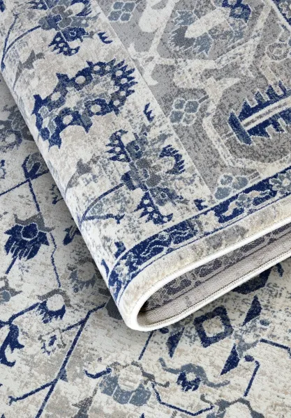 Villeroy & Boch - Hanse Home koberce Kusový koberec Villeroy & Boch 106121 Cream, Blue - 200x280 cm