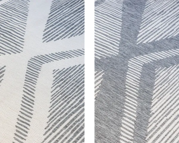 ELLE Decoration koberce Kusový koberec Gemini 106013 Silver z kolekcie Elle – na von aj na doma - 80x150 cm