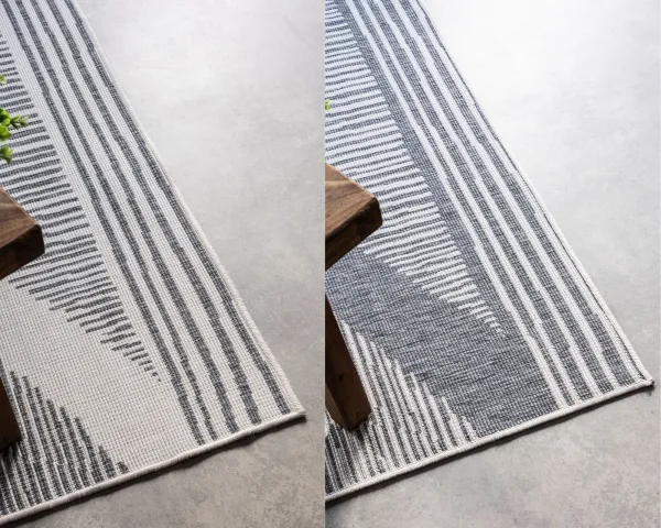 ELLE Decoration koberce Kusový koberec Gemini 106013 Silver z kolekcie Elle – na von aj na doma - 80x150 cm