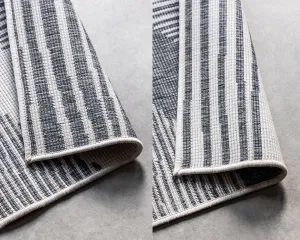 ELLE Decoration koberce Kusový koberec Gemini 106013 Silver z kolekcie Elle – na von aj na doma - 80x150 cm