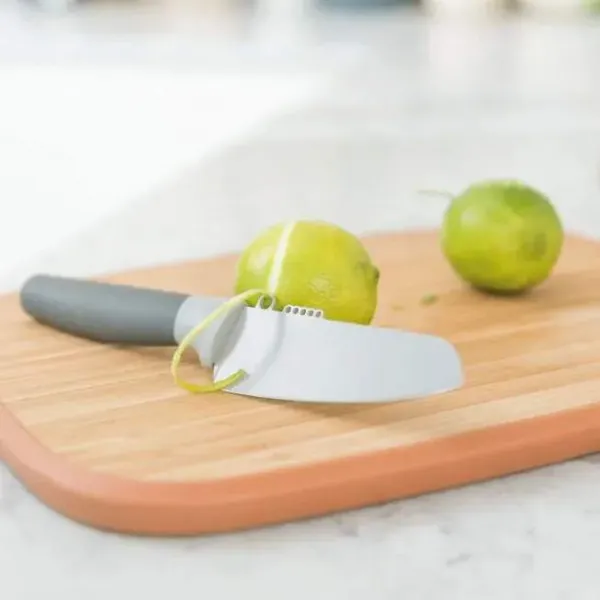 Nôž Leo na zeleninu a citrusy 11 cm (sivý)