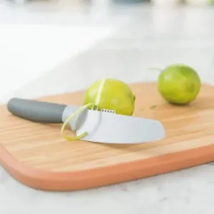 Nôž Leo na zeleninu a citrusy 11 cm (sivý)