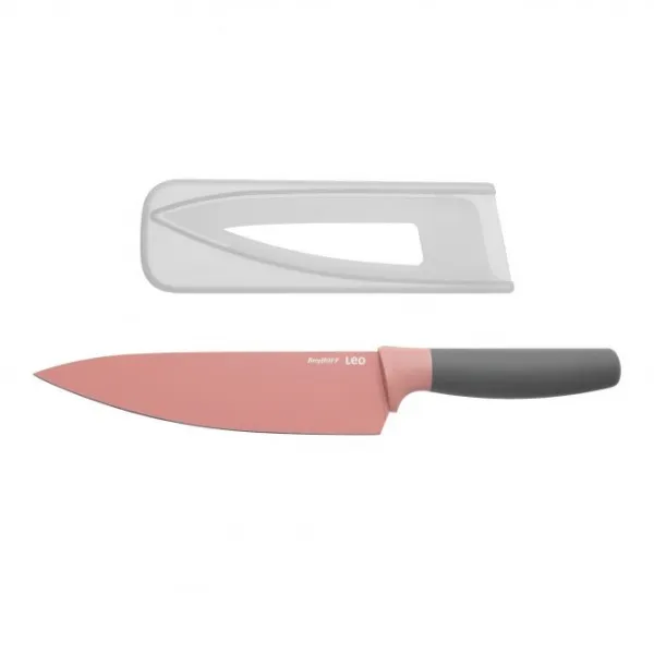 Nôž Leo šefkuchára 19cm (ružový)
