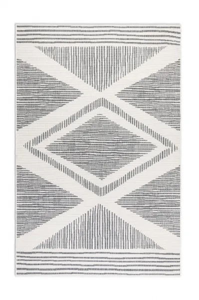 ELLE Decoration koberce Kusový koberec Gemini 106013 Silver z kolekcie Elle – na von aj na doma - 80x150 cm