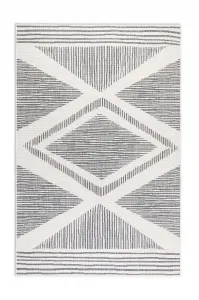 ELLE Decoration koberce Kusový koberec Gemini 106013 Silver z kolekcie Elle – na von aj na doma - 80x150 cm