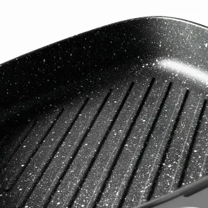 Panvica Gem GREY na grilovanie s odnimateľnou rukoväťou 24 cm