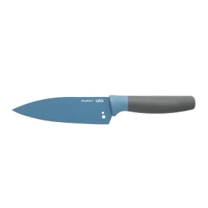 Nôž Leo na bylinky 14cm (modrý)