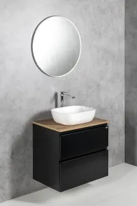 ALTAIR umyvadlová skříňka 67x60x45cm, černá mat AI670
