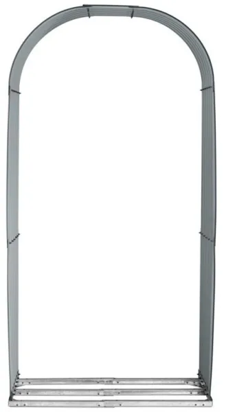 SUN OVÁL Drevník 103 x 40 x 200 cm