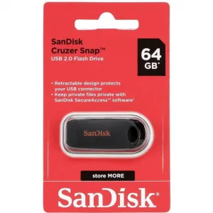 Flash disk SanDisk Cruzer Snap 64GB SDCZ62-064G-G35