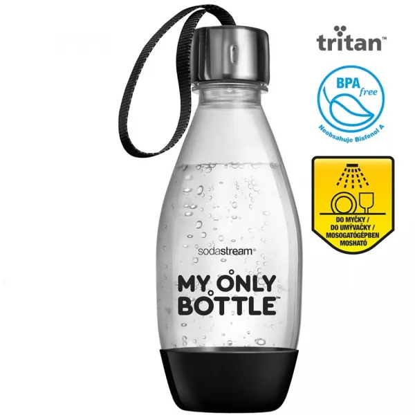 SodaStream Fľaša My Only Bottle 06l čierna