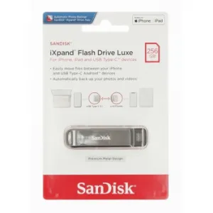 SanDisk iXpand Flash Drive Luxe 256 GB, Type-C 85235110