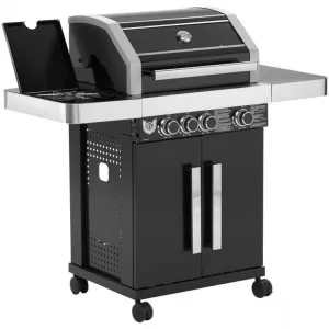 Plynový gril BBQ Chief 6.0, čierna