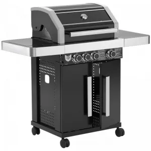 Plynový gril BBQ Chief 6.0, čierna